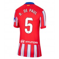 Atletico Madrid Rodrigo De Paul #5 Hjemmedrakt Dame 2024-25 Kortermet